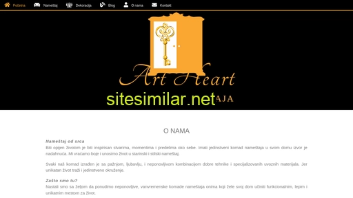 artheartnamestaj.rs alternative sites