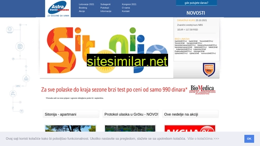astratravel.rs alternative sites