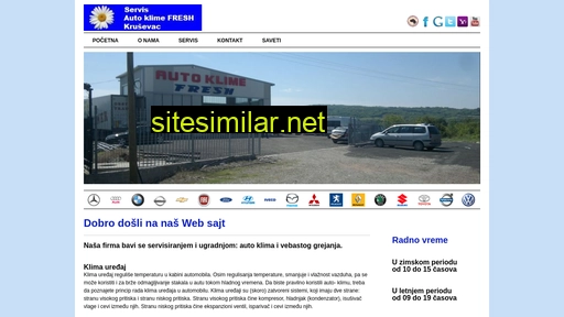 autoklimefresh.co.rs alternative sites