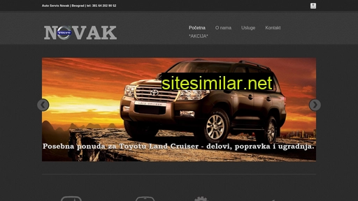 autoservisnovak.rs alternative sites