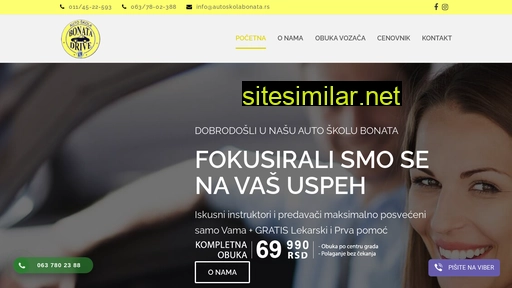 autoskolabonata.rs alternative sites
