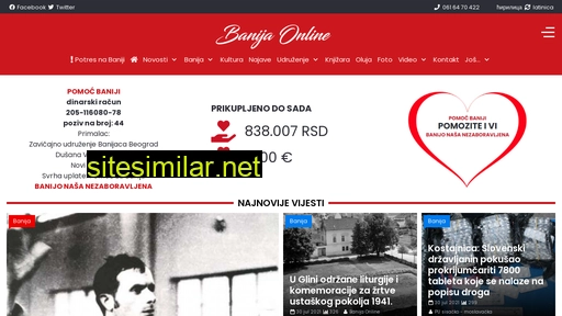 banija.rs alternative sites