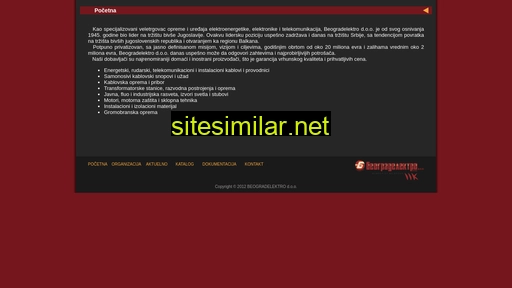 bgdelektro.rs alternative sites
