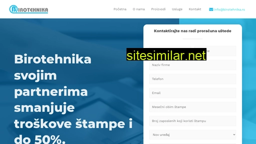 birotehnika.rs alternative sites