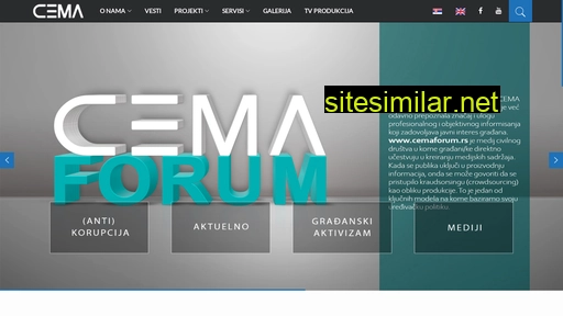 cema.rs alternative sites