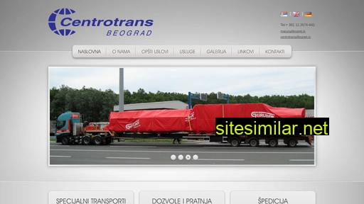centrotrans.co.rs alternative sites
