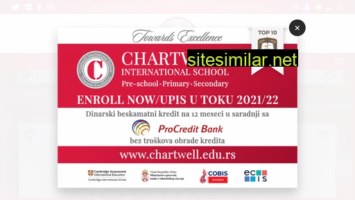 chartwell.edu.rs alternative sites