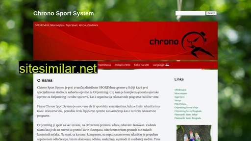 chronosport.co.rs alternative sites