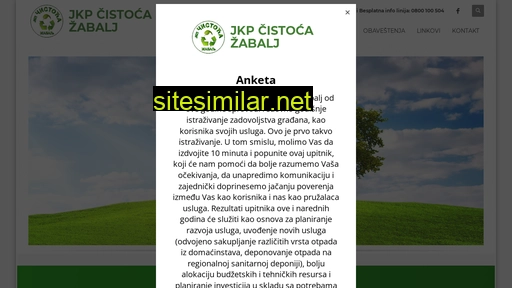 cistocazabalj.rs alternative sites