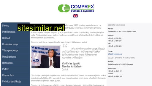 comprex.co.rs alternative sites