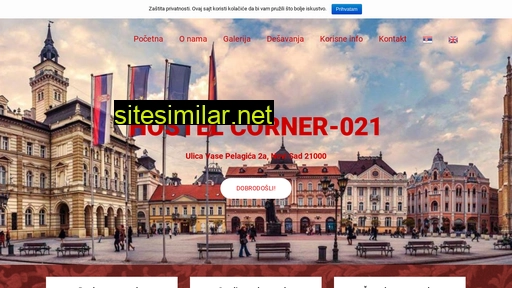 cornerhostel.rs alternative sites
