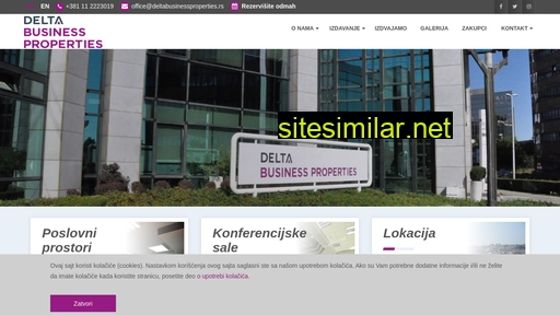 deltabusinessproperties.rs alternative sites