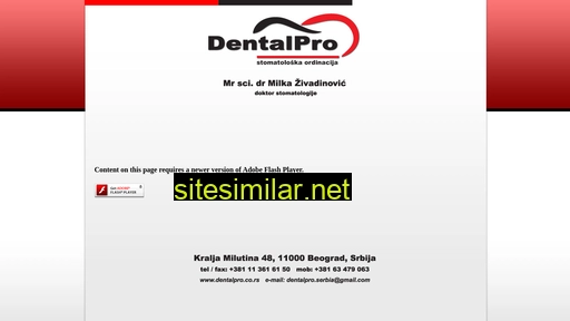 dentalpro.co.rs alternative sites