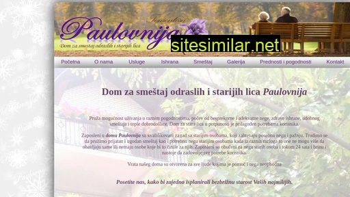 dompaulovnija.rs alternative sites