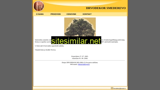 drvodekor.co.rs alternative sites