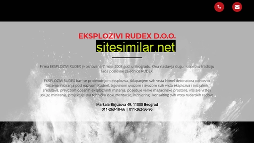 eksplozivirudex.rs alternative sites
