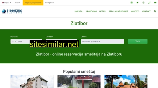 e-zlatibor.rs alternative sites