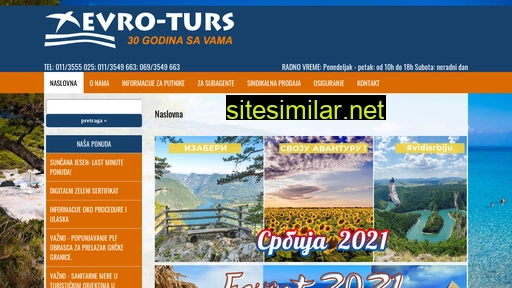 evro-turs.rs alternative sites