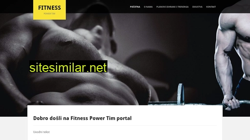 fitnesspowertim.rs alternative sites