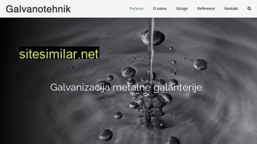 galvanotehnik.rs alternative sites