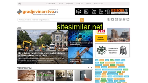 gradjevinarstvo.rs alternative sites