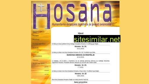 Hosana similar sites
