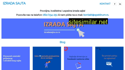izradasajta.co.rs alternative sites