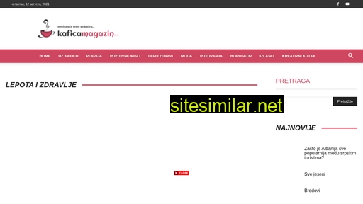 kaficamagazin.rs alternative sites