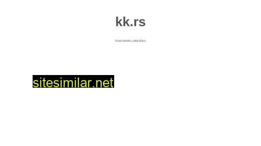 kk.rs alternative sites