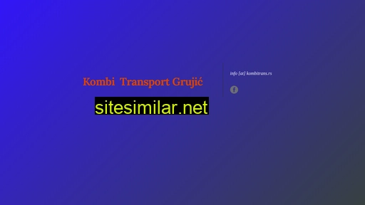 kombitrans.rs alternative sites