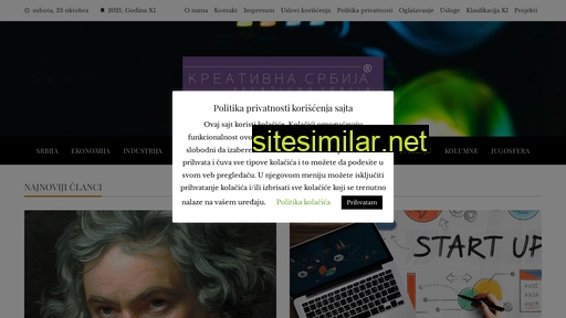 kreativnasrbija.rs alternative sites