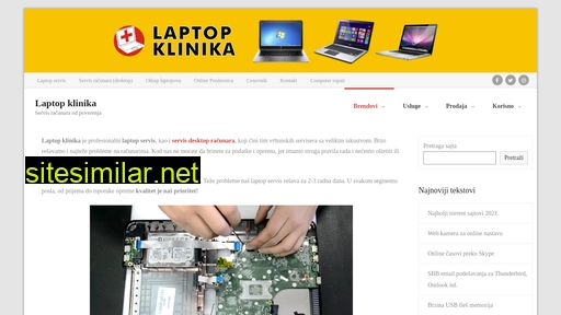 laptopklinika.rs alternative sites