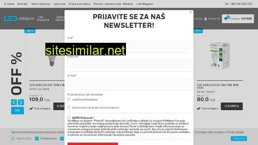 ledsrbija.rs alternative sites