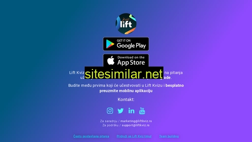 liftkviz.rs alternative sites