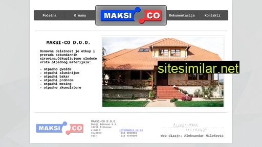 maksi.co.rs alternative sites