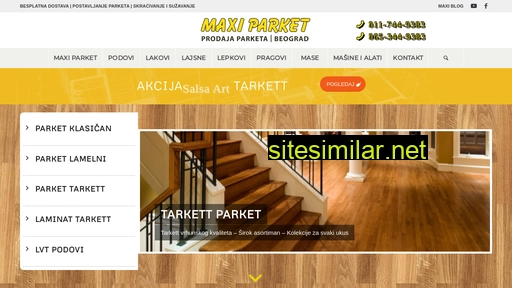 maxiparket.rs alternative sites