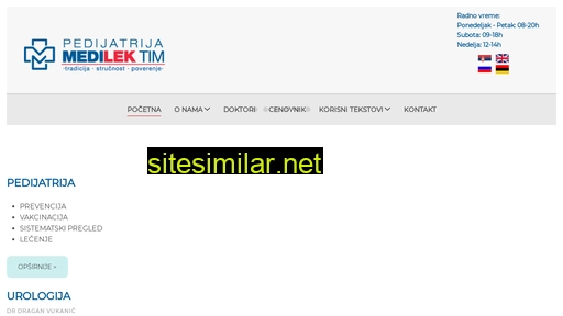 medilek-tim.rs alternative sites