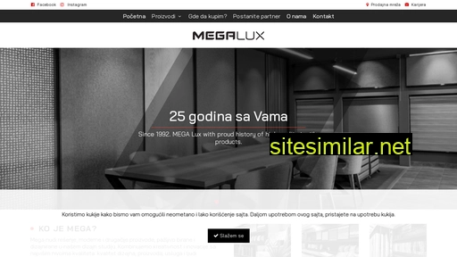 megalux.rs alternative sites