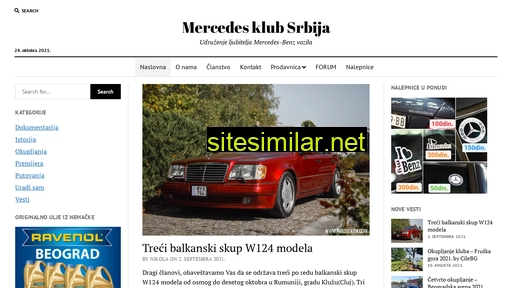 mercedesklub.rs alternative sites