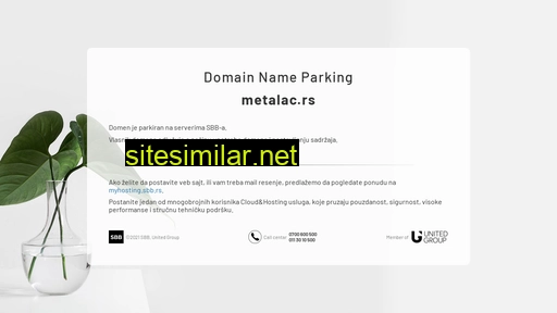 metalac.rs alternative sites