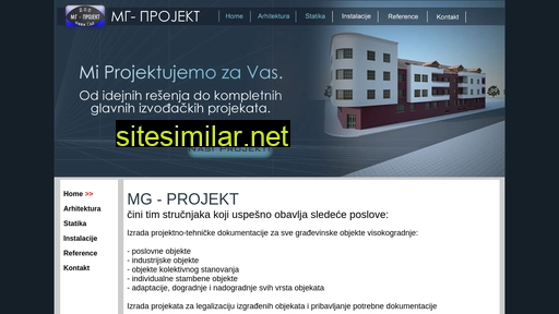 Mgprojekt similar sites