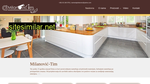 Milanovic-tim similar sites