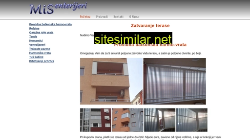 mis-enterijeri.co.rs alternative sites