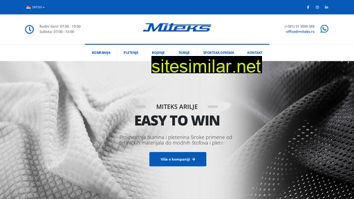 miteks.rs alternative sites