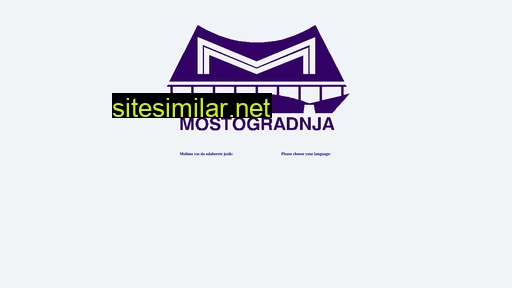 mostogradnja.rs alternative sites