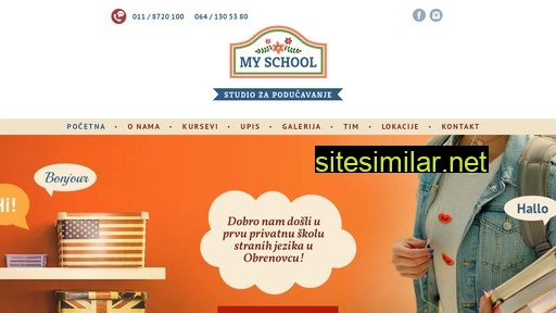 myschool-obrenovac.rs alternative sites