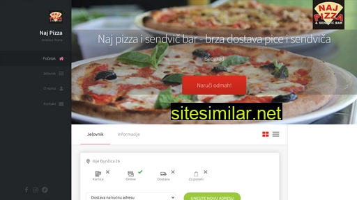 najpizza.rs alternative sites