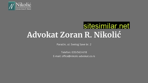 nikolic-advokat.co.rs alternative sites