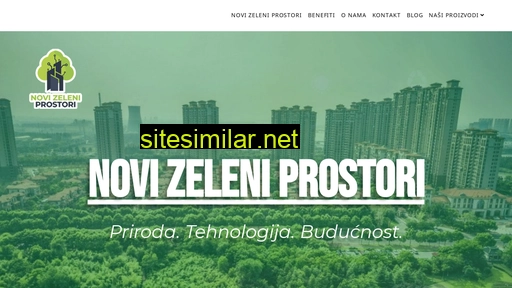 novizeleniprostori.rs alternative sites