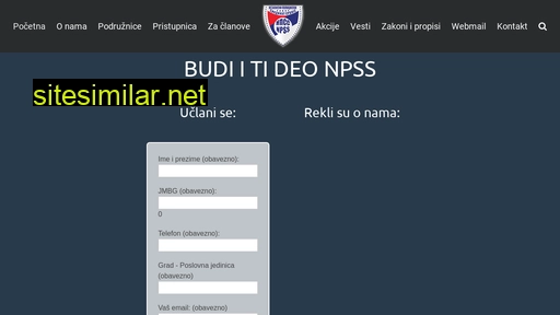 npssrbije.rs alternative sites